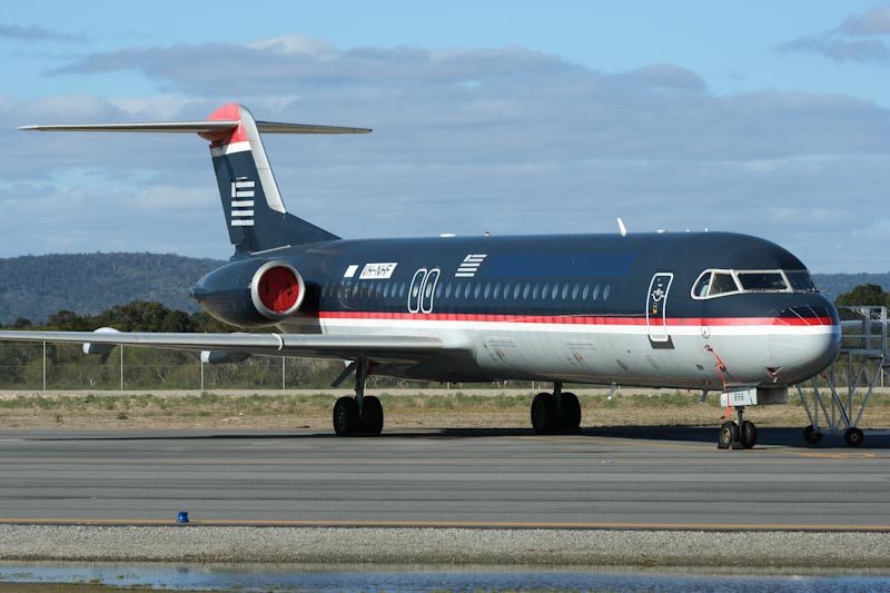 Network Aviation Fokker 100 VH-NHF (cn 11398) broken up – AviationWA